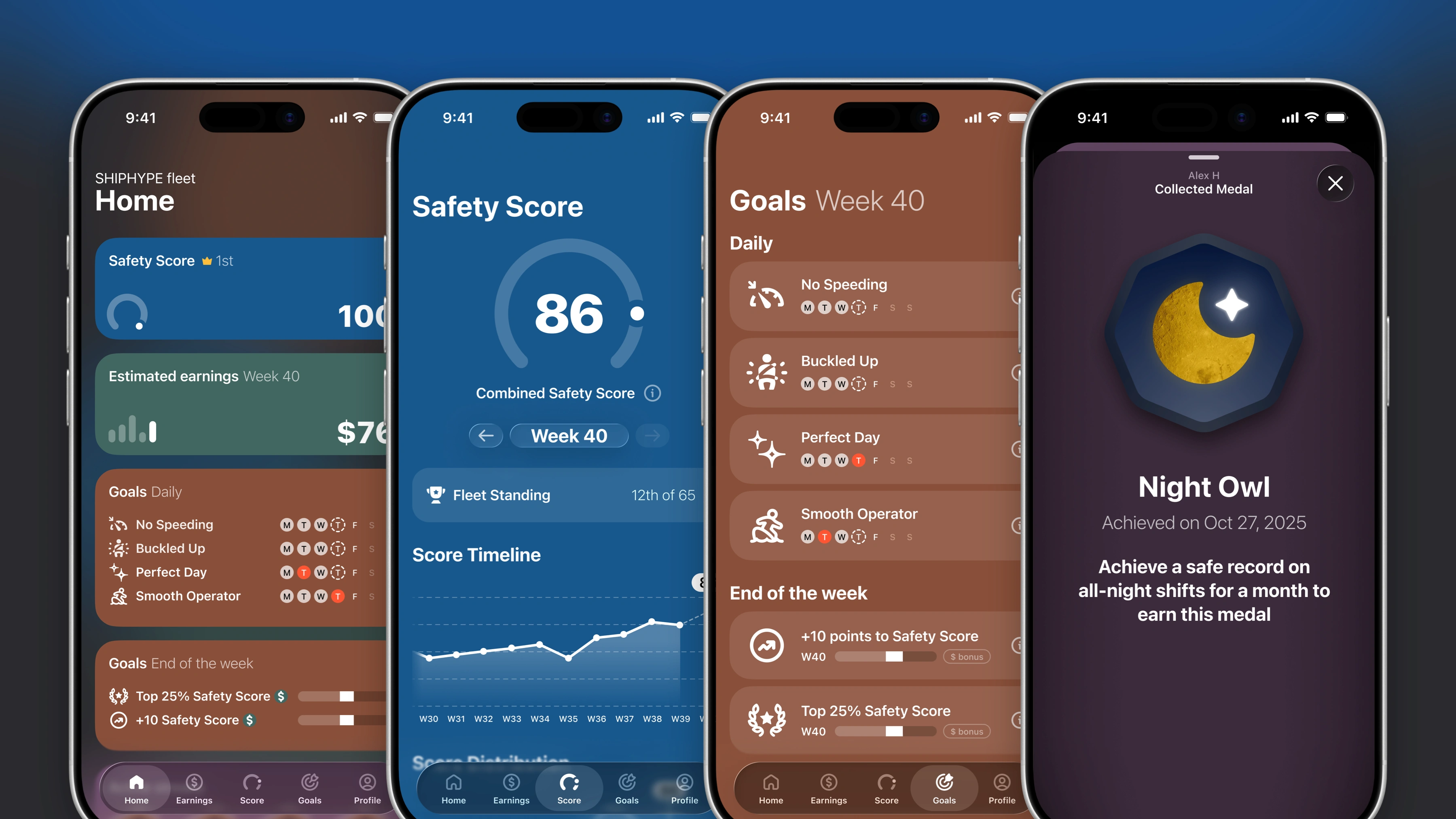 Axenor Driver mobile app project cover image